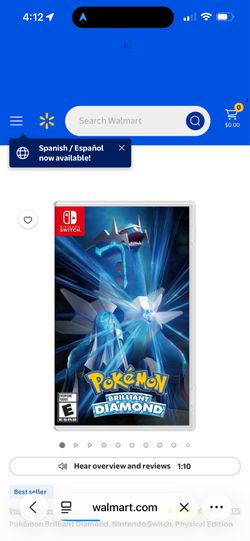 Pokémon Brilliant Diamond