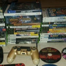 Xbox,xbox 360 ,ps2,3,and 4 Games  And Controllers!!!