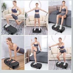Vibration Plate Exercise Machine,Vibrating Plate for Lymphatic Drainage,Shake Plate for Weight Loss,Full Body Vibration Platform Machines for Women Me