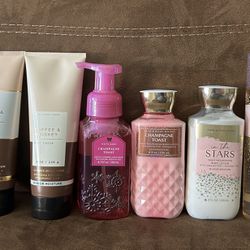  Bath and Body Works Lotions, Spray and Soap