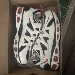 Air max 96 12 (white , Dark , Grey-sport Red)