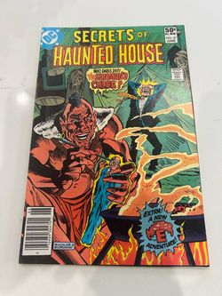 Secrets of Haunted House #37 June 1981 DC Horror, The Shamans Curse Mister E Adventure VF