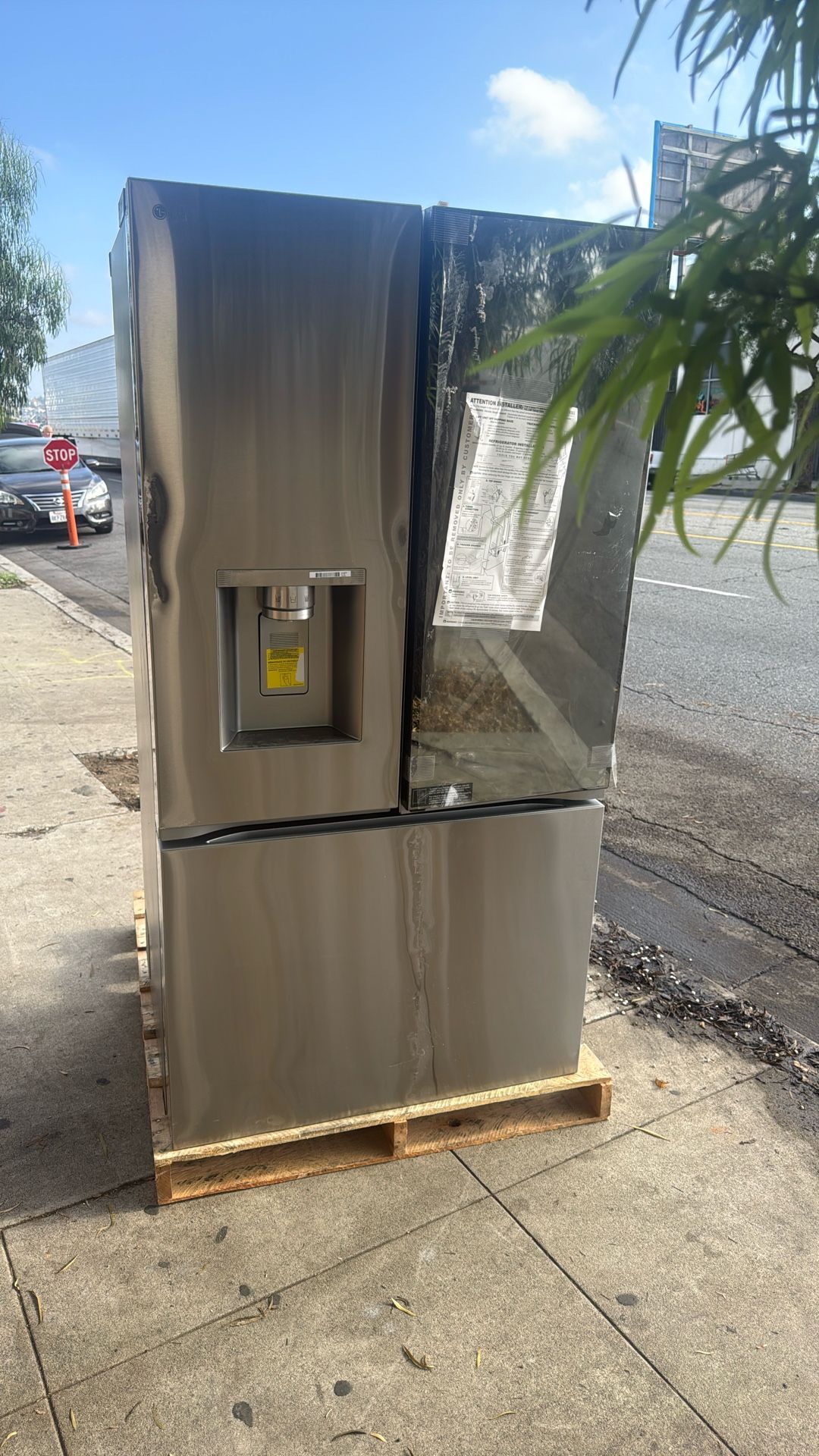 Refrigerator as is