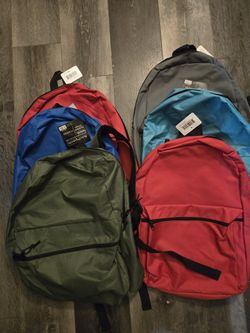 6 Backpacks, new! $5 To Take All!