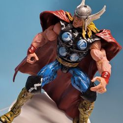 2003 Marvel Legends ToyBiz Series 3 Thor 7" Figure with Custom Repaint