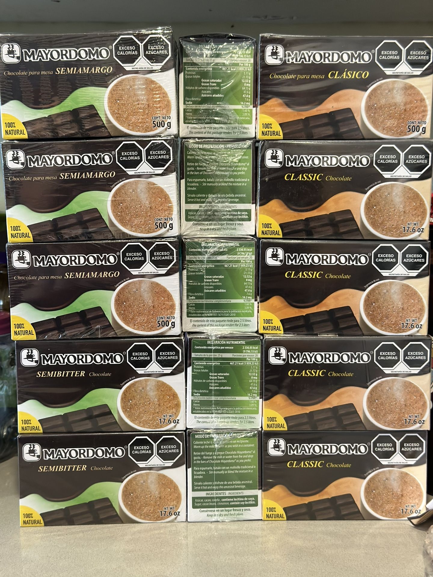 Mayordomo Chocolate 500g