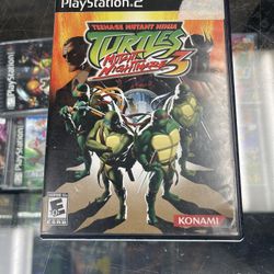 Teenage Mutant Ninja Turtles Mutant Nightmare 3 Ps2 $60 Gamehogs 11am-7pm