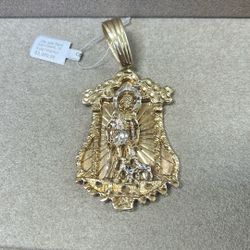 Saint Lazar Gold Pendant 