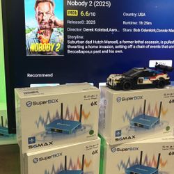 SuperBox S6 Max Android TV Streaming Box – Movies, Sports, 4K