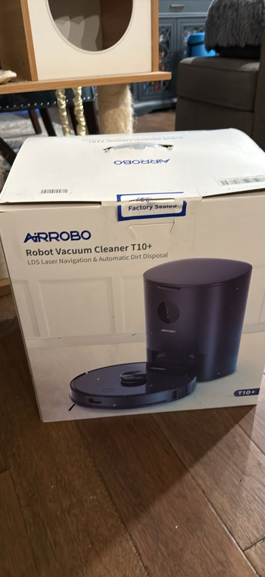 AIROBO T10+ Robot Vacuum With mopping Also