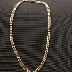 20”Cuba Links Chain 10k Real Yellow Gold 