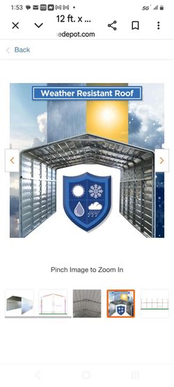 Fully enclosed and insulated carport/pole barn