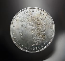 1921 Morgan Silver Dollar $1 Philadelphia Mint Brilliant ⭐️ 90% Silver US Coin