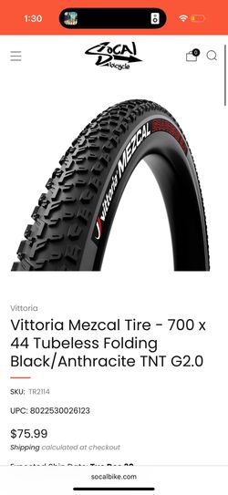 Vittoria Mezcal 700x44 Bike Tire (2)