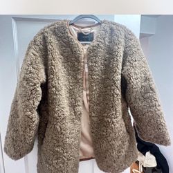 Brown sherpa jacket 