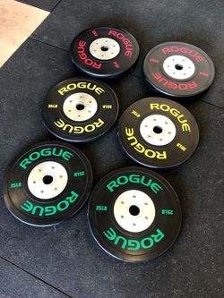 Used rogue bumper clearance plates