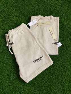 Essentials SET: Shorts + Shirt Dark Oatmeal