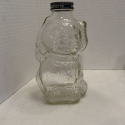 Vintage Grapette Glass Kitten Bank