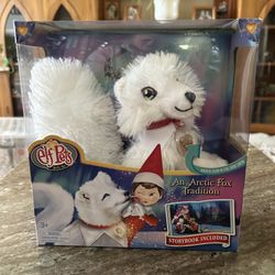 Christmas gifts, brand new in box  elf on the shelf Arctic Fox 