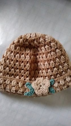 Hand Knitten Beanie Brand New