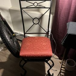 Wrought Iron Kitchen Table Set- Vintage