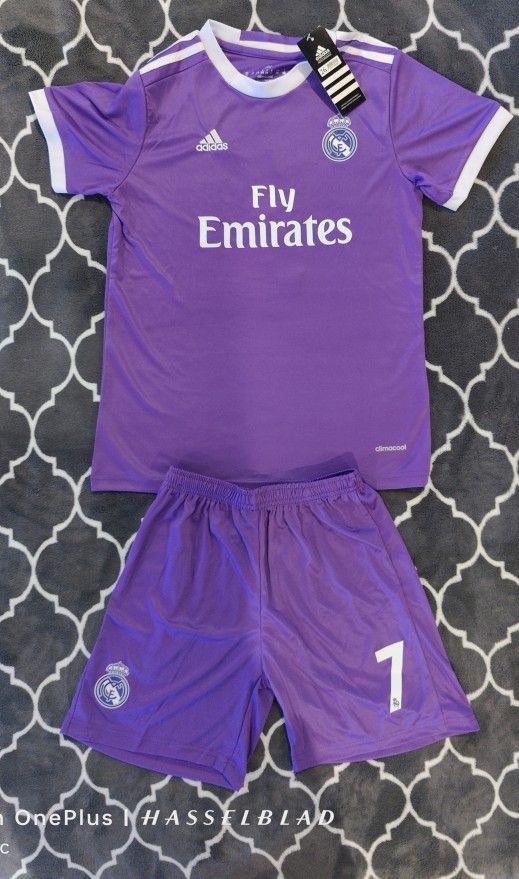 Ronaldo Jersey #7 Madrid 2016 2017 Adidas Real Madrid Soccer Jersey