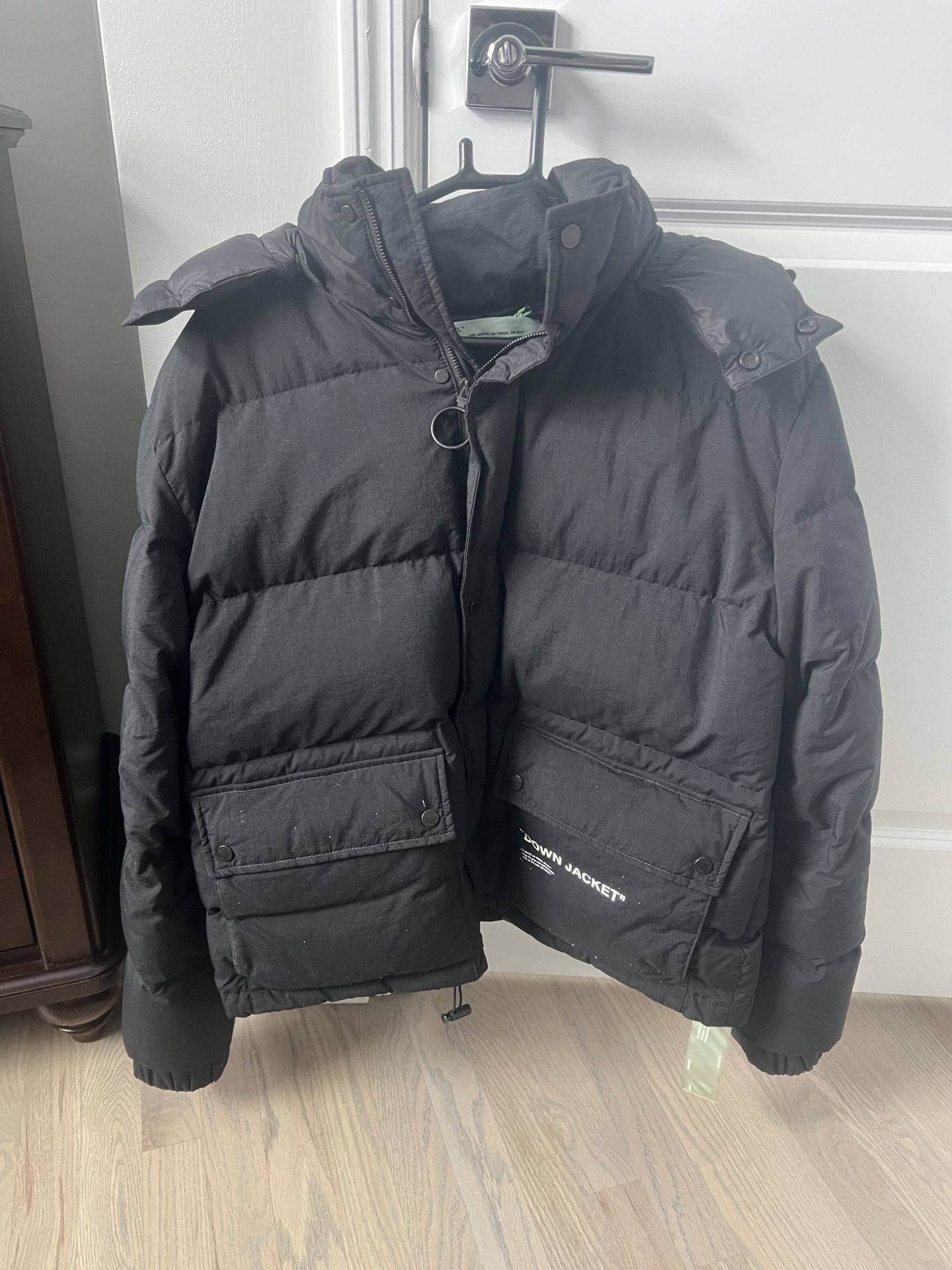Rare Off White Down Jacket