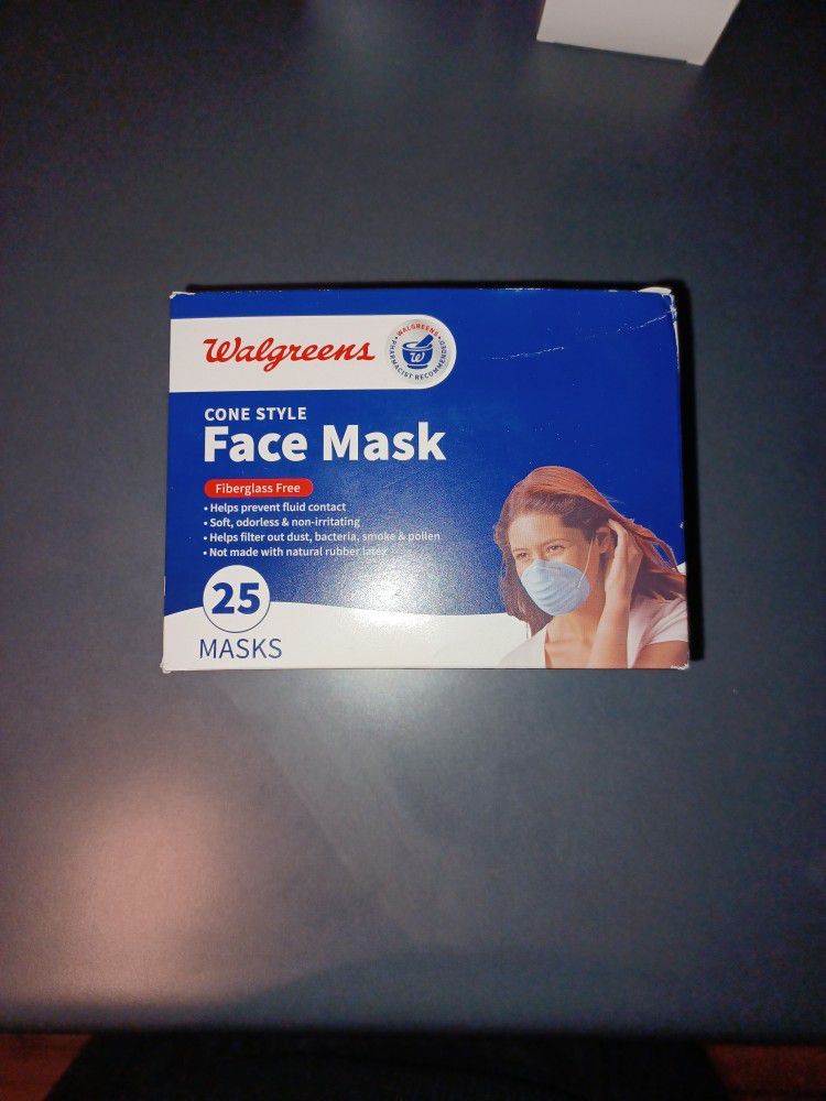 Walgreens Cone Style Face Mask
