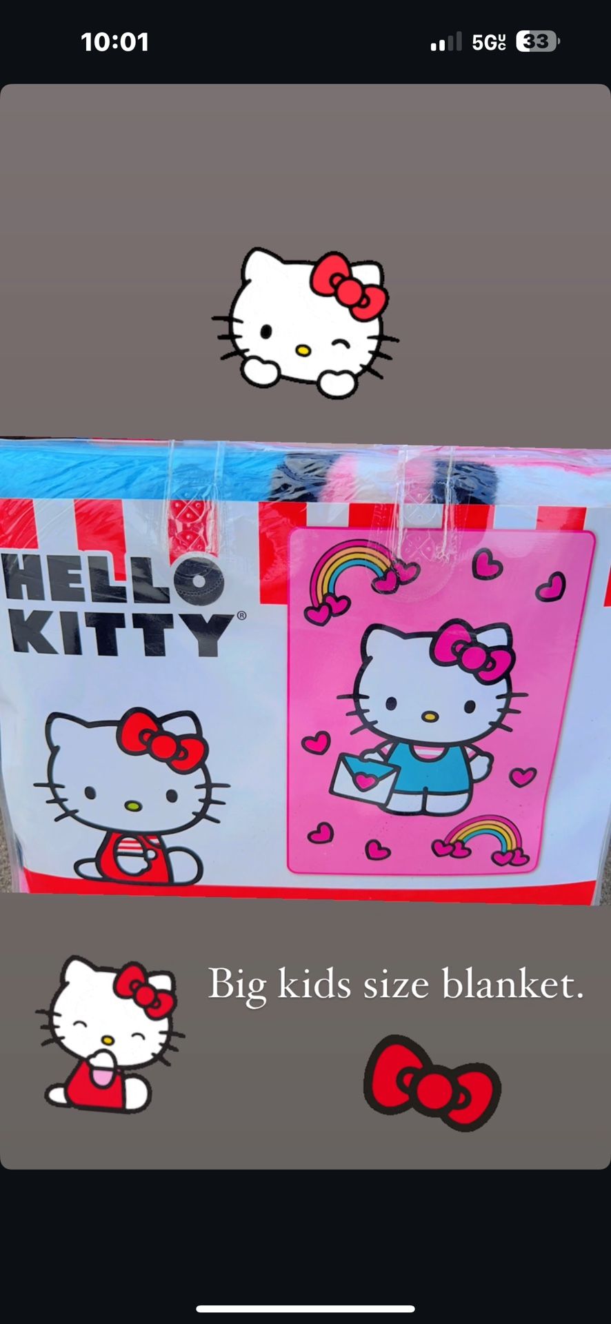 Hello Kitty Blanket