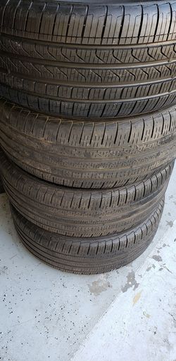 (4) 245/45/18 PIRELLI CINTURATO P7