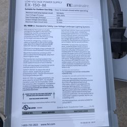 Low Voltage Power Supply