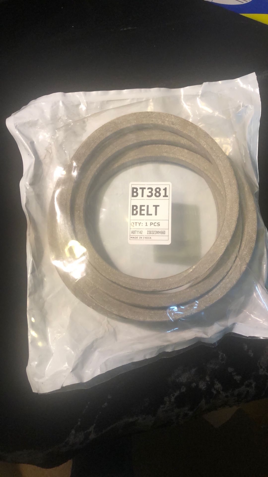 Caltric Drive Belt John Deere Lawn Tractors BT381 New