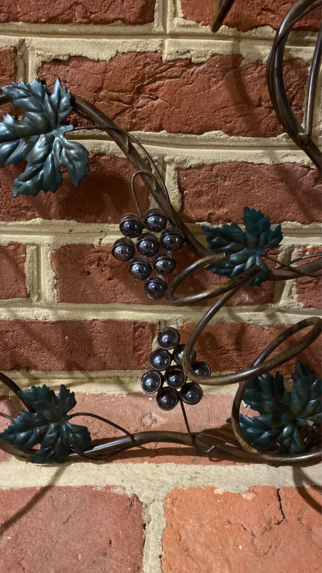 Metal grape vine wine rack for Sale in Virginia Beach, VA OfferUp