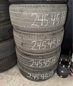 (4) 245-45-18 Westlake Tires