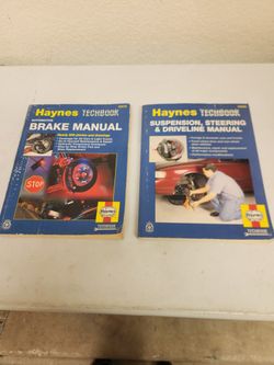 Haynes Brakes And Suspension Service Manuals