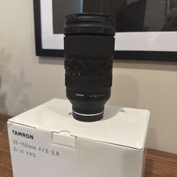 Tamron 35-150mm f/2-2.8 Sony
