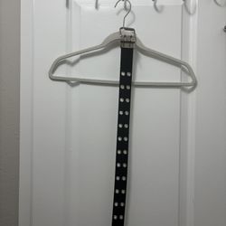 Plus Size Women’s Reversible Belt Silver/Black