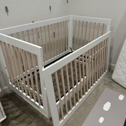 Babyletto Crib And Toddler Bed With Newton Mattress 