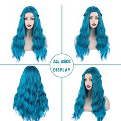 Aisi Beauty Blue Long Hair Wig