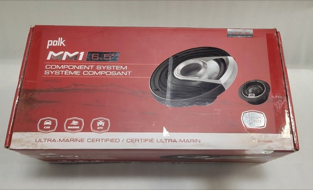 POLK AUDIO MOBILE MONITOR 6.5 COMPONENT CAR SPEAKERS