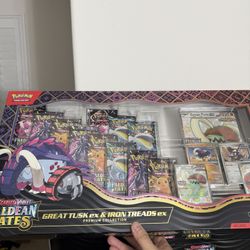 Pokémon Paldean Fate Great Tusk Premium Box Collection 