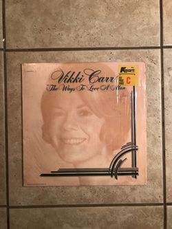 Vikki Carr - The Ways to Love A Man Vinyl LP
