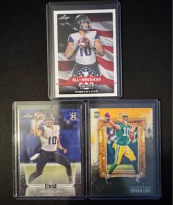Jordan Love RC lot of 3