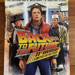 Back To The Future Trilogy 4k Steelbook 