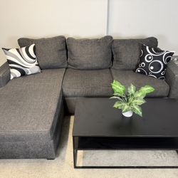 Beautiful Couch W/ Reversible Chaise