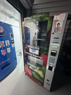 Healthy Vending Snack & Drink Combo Vending Machine – $1,500 OBO