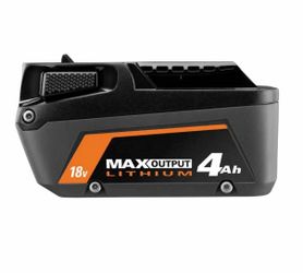 RIDGID AC840040 18V 4.0 Ah MAX Output Li-Ion Battery *NEW*
