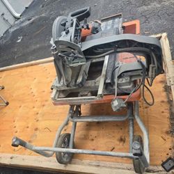 15 Amp 10 in. Wet Tile Saw with Portable Stand 