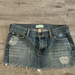 Hollister Denim Skirt Size 5