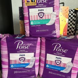 Poise $4 Each Pack